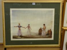 SIR WILLIAMS RUSSELL FLINT large print - dancing ladies