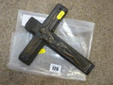 Heavy metal crucifix