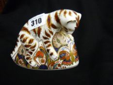 Royal Crown Derby Bengal tiger