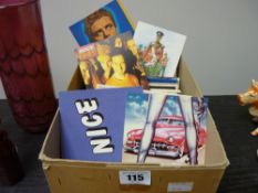 Assortment of collector's postcards