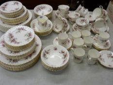 Large quantity of Royal Albert 'Lavender Rose' tea and dinnerware