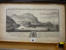 Good Buck print - 'East View of Conwy Castle'
