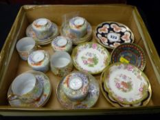 Oriental eggshell china teaset and other similar cabinet china ware