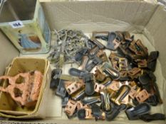 Large quantity of miscellaneous metal fittings