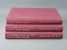 BOOKS - 'Church Plate of the St Asaph Diocese' by Maurice H Ridgway FSA, printed and published by