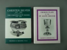 BOOKS - 'Chester Silver 1837-1962' and 'Church Plate of the St Asaph Diocese' by Maurice H Ridgway