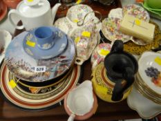 A quantity of mixed pottery & china etc