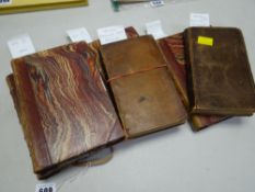 A parcel of early antiquarian volumes of The Spectator including in the year 1753