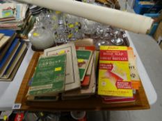 Collection of various vintage road maps & guides, some Ordnance Survey etc together with a