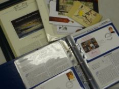 Danbury Mint official International tribute folder, First Day covers to Diana Princess of Wales,