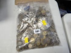 A large quantity of coinage in tokens