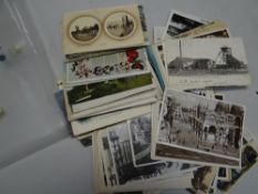 A collection of vintage postcards