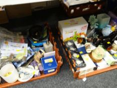 A quantity of household pottery ornaments & other items