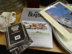 A copy of the Beatles Anthology, Beatles CDs including The Beatles Conquer America etc