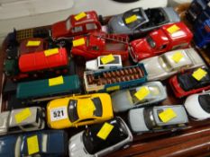 A collection of unboxed Diecast cars & vans