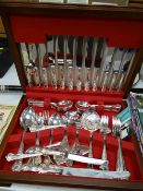 Cased set of Kings Pattern cutlery by George Butler of Sheffield