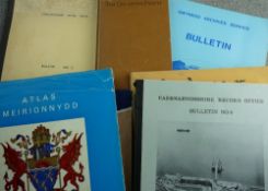 W J PARRY - 'The Cry of the People', first edition 1906, and five Welsh county atlases & three