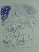 CERI RICHARDS limited edition (14/100) lithograph - entitled 'From a Conversation Between Hermes &