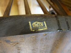 Pair of vintage Ercol spindleback chairs