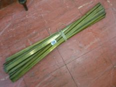 Quantity of brass stair rods