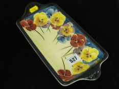 Royal Doulton floral decorated sandwich plate