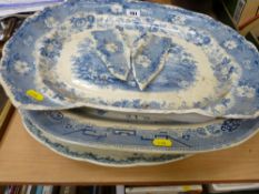 Quantity of Staffs meat platters