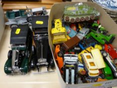 Parcel of good diecast vehicles including Dinky, Matchbox etc