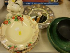 Royal Cauldon dishes, Wedgwood Etruria coffeeware, Doulton series plates, Royal Doulton 'Titanian'