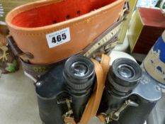 Pair of cased field binoculars