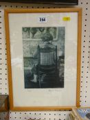 After BURNS limited edition (10/50) print, signed in pencil