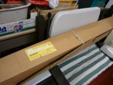 Projector, folding table and screen