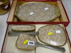 Vintage dressing table set by Regent of London (boxed)