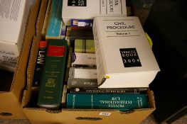 Parcel of miscellaneous books mainly relating to law