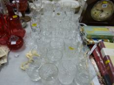 Quantity of good drinking glassware