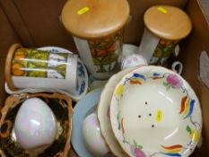 Box of mixed porcelain