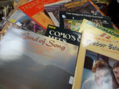 Quantity of mainly Welsh vinyl records