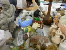 Parcel of ornamental animals etc
