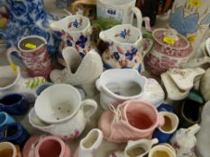 Large parcel of Staffs and other china and pottery