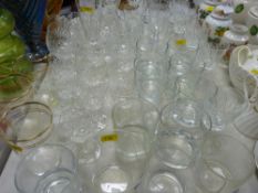 Parcel of drinking glassware