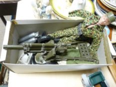 Action Man or similar toys and accessories
