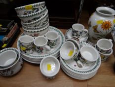A good collection of Portmeirion 'Botanic Garden' tableware