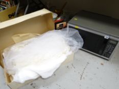 A vintage wedding dress