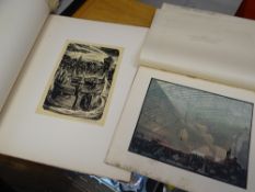 A book of prints entitled 'Masters of the Colour Print' together with a hardback book of Polish