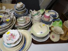 A quantity of mixed pottery & china