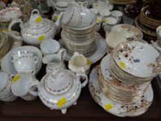 A quantity of mixed teaware