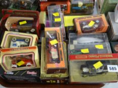 A quantity of Matchbox Models of Yesteryear & Lledo Days Gone toy vehicles etc