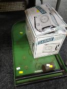 A Corinthian bagatelle board & a Swan brand John Lewis edition Teasmade E/T