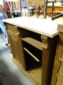 A pine dresser base (distressed)