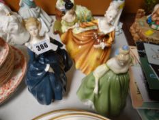 Three Royal Doulton figures - 'Fragrance', 'Fair Lady' & 'Kirsty'
