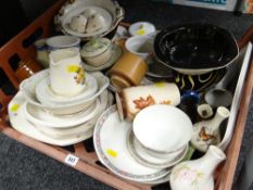 Quantity of kitchen pottery & china etc